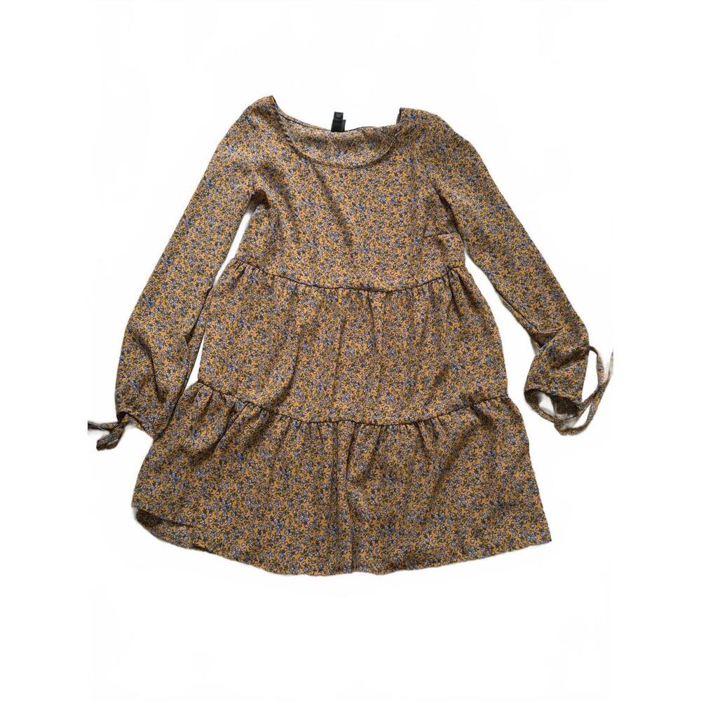 Women's Long Sleeve Floral Dress